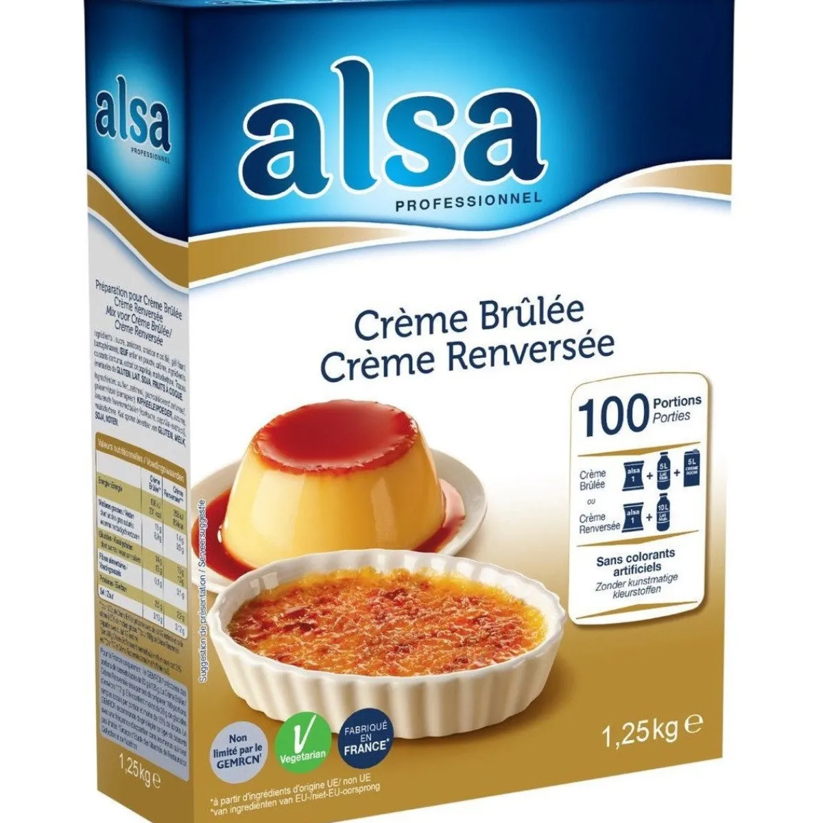 Alsa Creme Brulee 1,25kg New