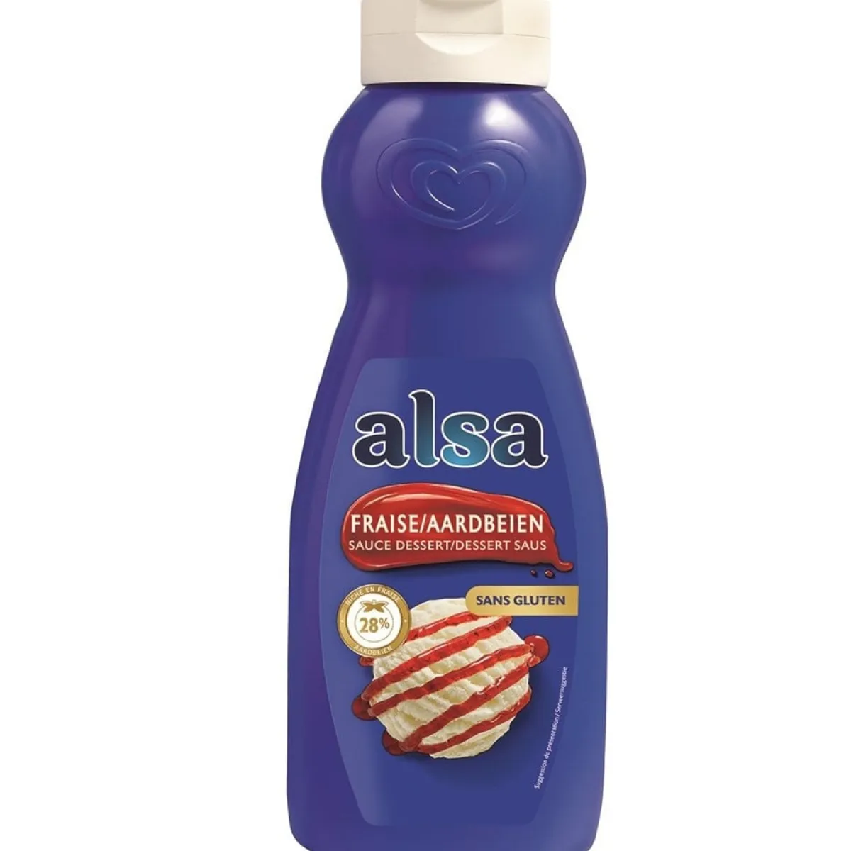 Alsa Topping Aardbei 1kg Clearance