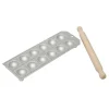 Overig Aluminium Ravioliplaat Rond met Rolstok (12) 34x12cm Outlet
