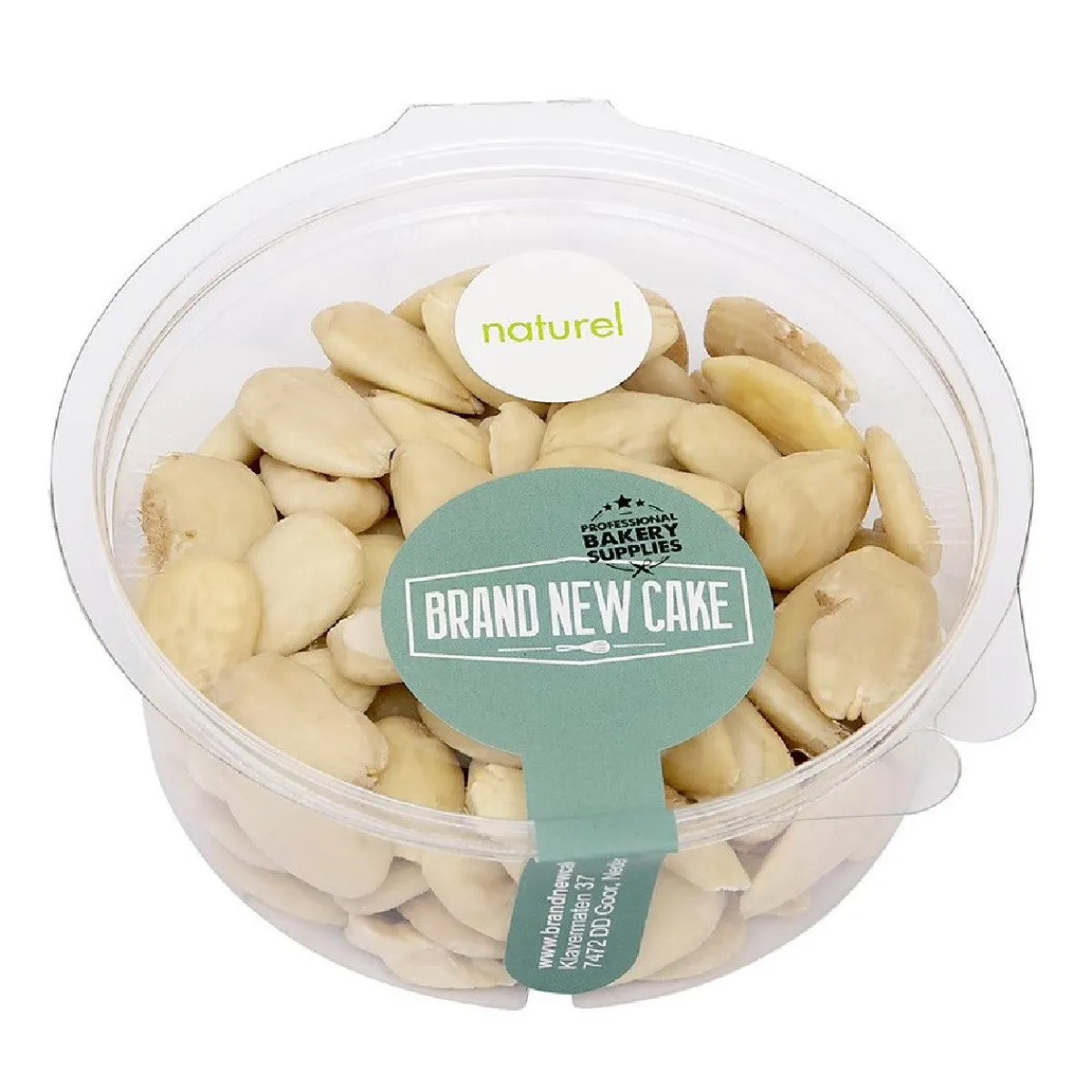BrandNewCake Amandelen Wit (zonder vlies) 150g