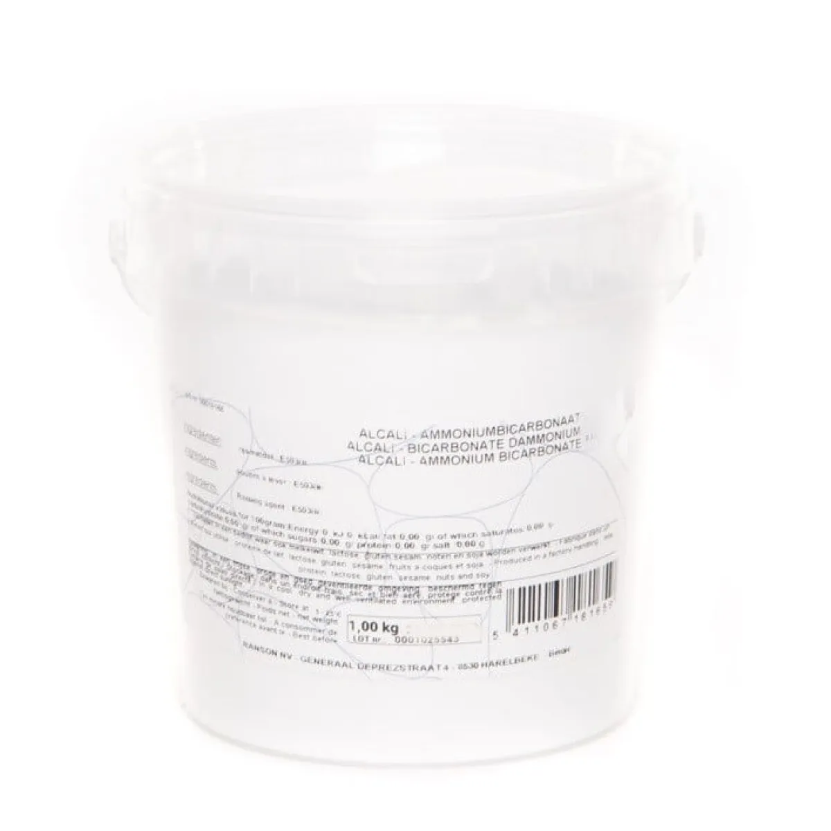 Overig Ammoniumbicarbonaat 1kg Hot