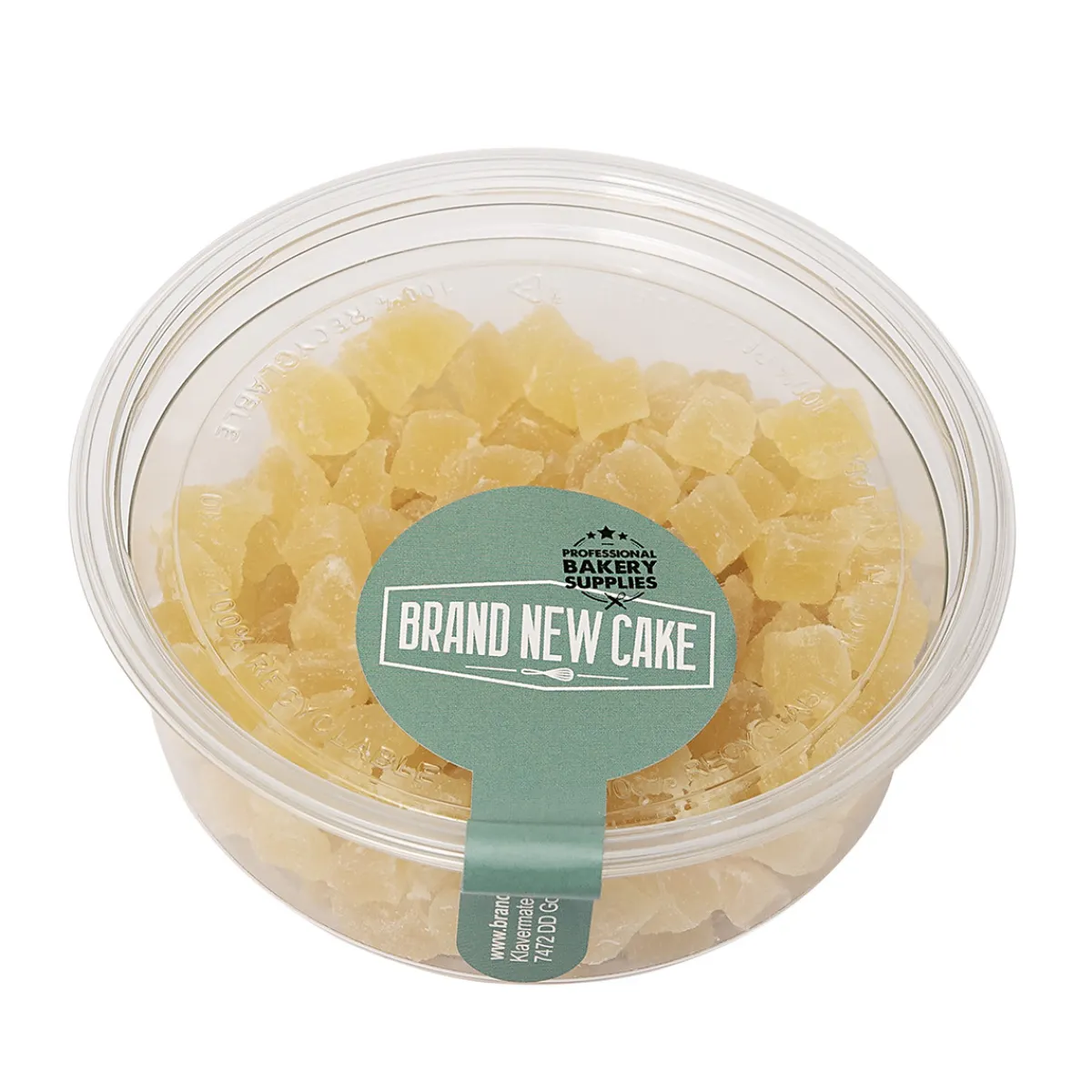 BrandNewCake Ananas Blokjes Gekonfijt 140g Outlet