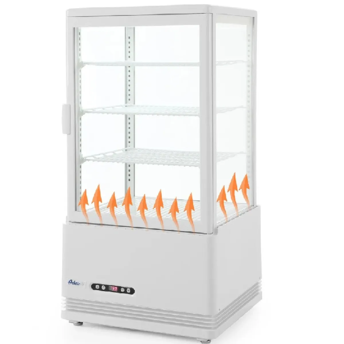 Hendi Arktic Koelvitrinekast Wit 68 Liter Outlet
