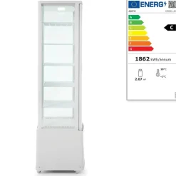 Hendi Arktic Koelvitrinekast Wit 270 Liter Clearance