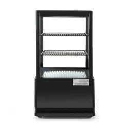 Hendi Arktic Koelvitrinekast Zwart 58 Liter Clearance