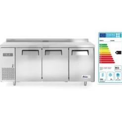 Hendi Arktic Koelwerkbank met 3 deuren Kitchen Line 390L Outlet