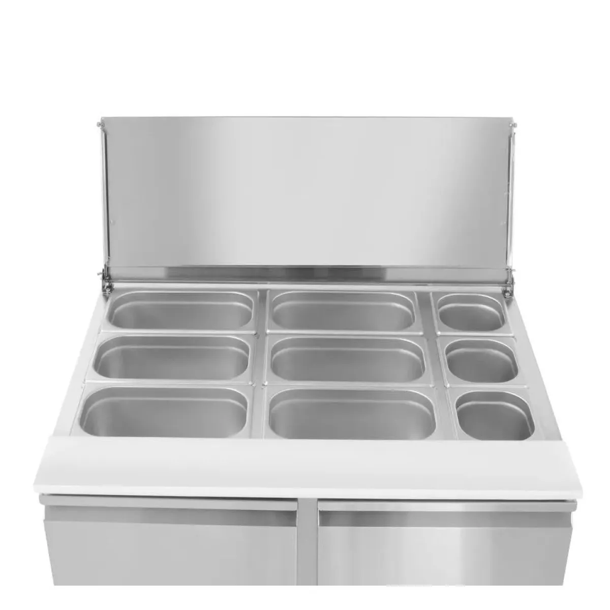 Hendi Arktic Saladette met 2 deuren 300L Hot