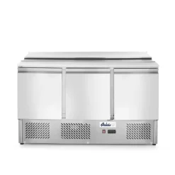 Hendi Arktic Saladette met 3 deuren 380L