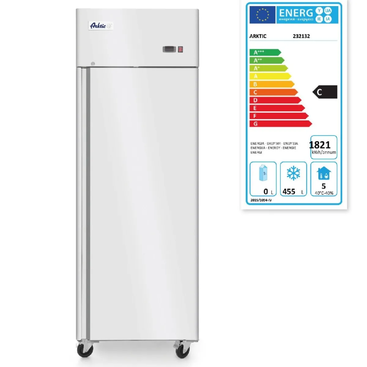 Hendi Arktic Vriezer enkele deur Profi Line 670L Discount