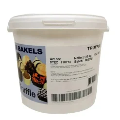 Bakels Ganache(Truffel) Choco Wit 6kg Clearance