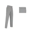 Bakkersbroek Poly./Katoen blauw/wit pepita, maat 58** Best