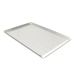 Overig Bakplaat Aluminium Geperforeerd 60x40cm (3 randen 90°) Clearance