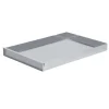 Overig Bakplaat aluminium 3 randen (90º) - 58x40x5cm + Voorzetstuk