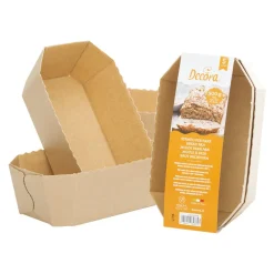Decora Bakvorm Brood 15,3x8,8x6(h)cm (5 stuks) Outlet