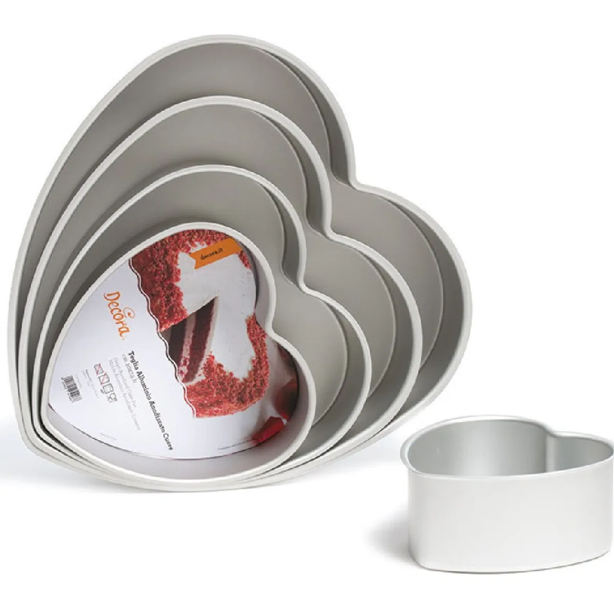 Decora Bakvorm Hart 25x7,5cm Outlet