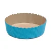 Overig Bakvorm Karton Rond Ø10x3cm Blauw (per stuk) New