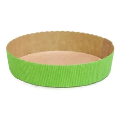 Overig Bakvorm Karton Rond Ø15,5x3,5cm Groen (per stuk) Clearance