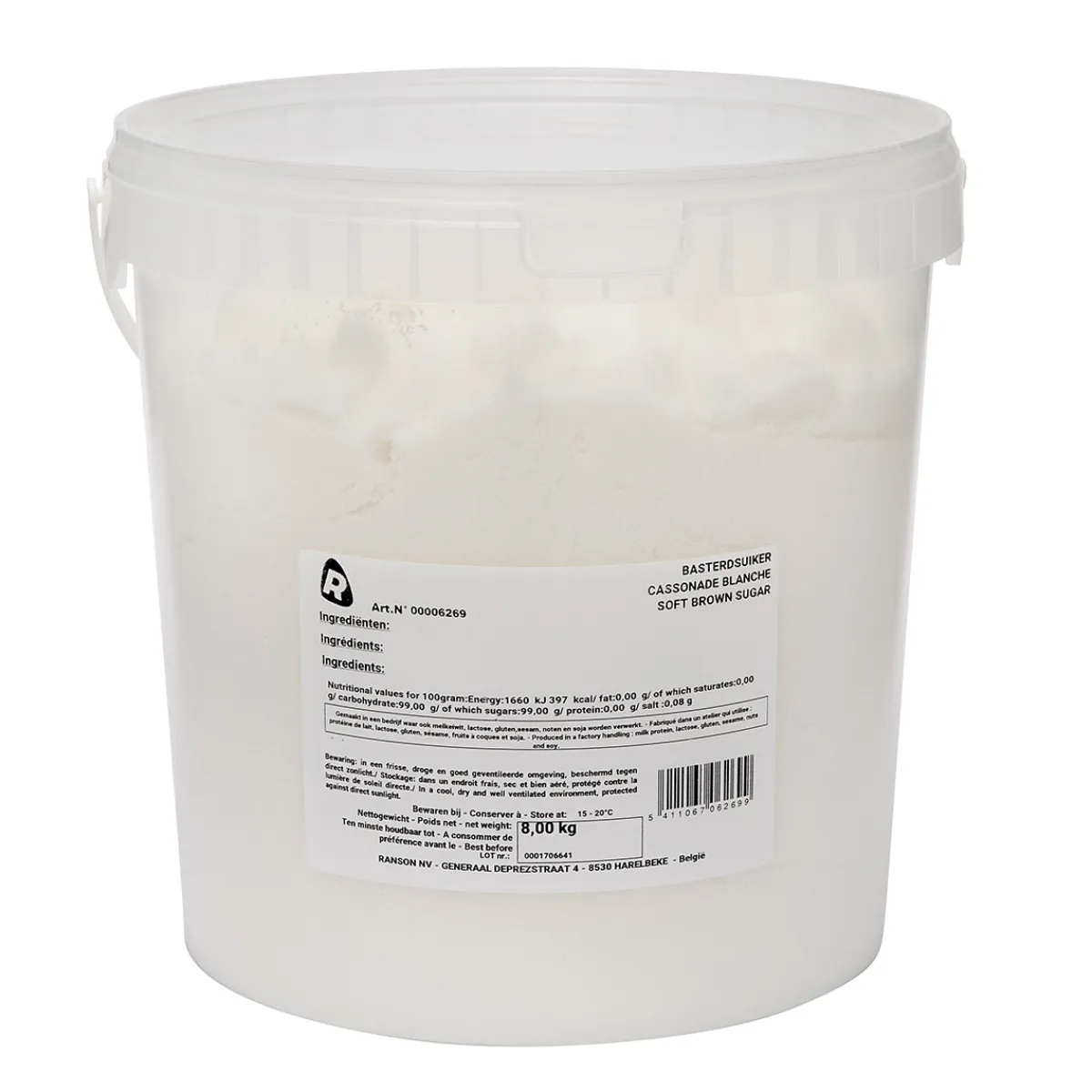 Overig Basterdsuiker Wit 8kg Discount