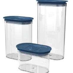 Biesse Bewaardoos Ovaal Luchtdicht Blauw 0,75L Online