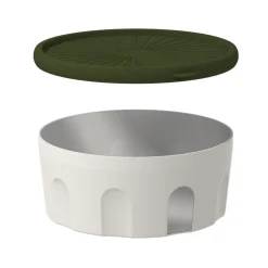 Biesse Bewaardoos Rond Luchtdicht Groen/Transparant 1L Sale
