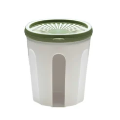 Biesse Bewaardoos Rond Luchtdicht Groen/Transparant 0,5L Discount