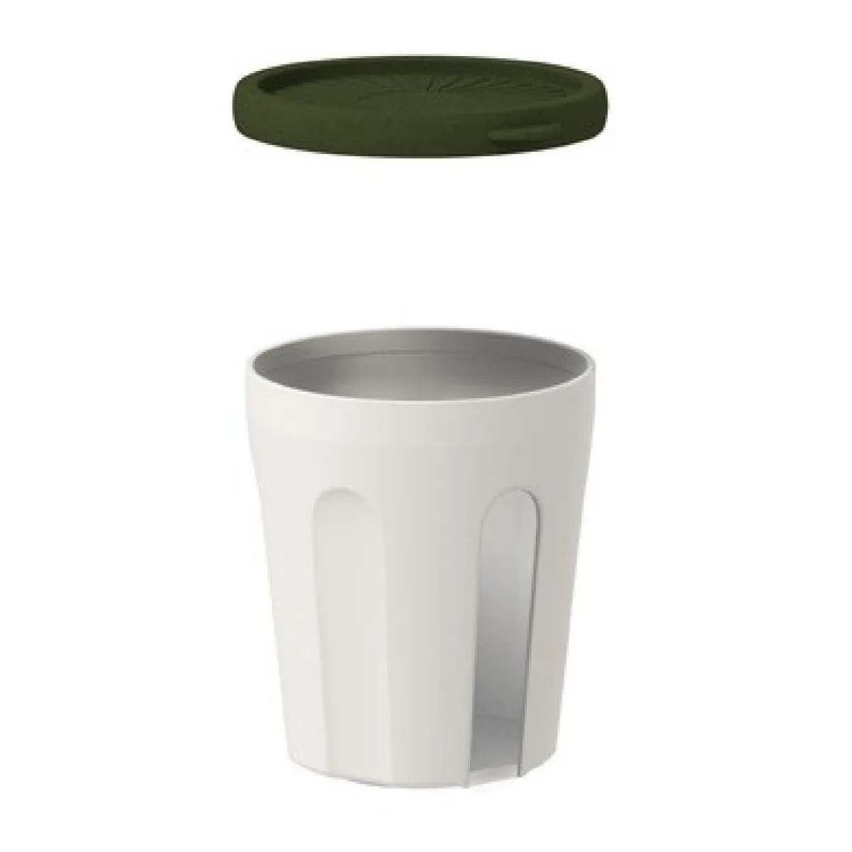 Biesse Bewaardoos Rond Luchtdicht Groen/Transparant 0,5L Discount