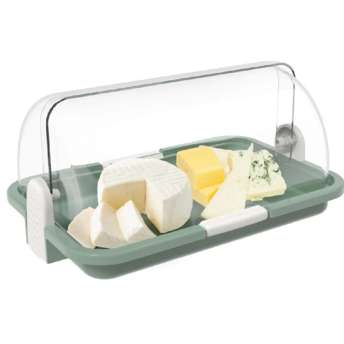 Biesse Vitrine Klein Groen 30x21x14cm Clearance