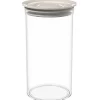 Biesse Voorraadpot Rond Luchtdicht Grijs 1,75L Discount