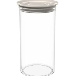 Biesse Voorraadpot Rond Luchtdicht Grijs 1,75L Discount