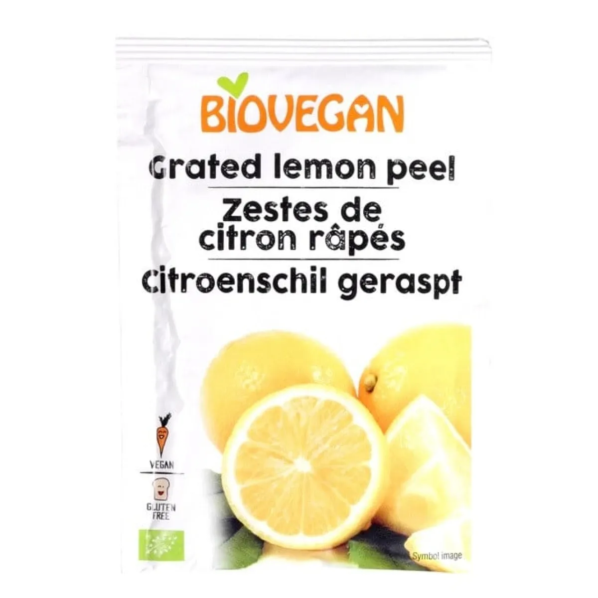 BioVegan Citroenschillen Geraspt Biologisch 9g Discount
