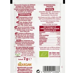 BioVegan Taartgelei Rood Biologisch 2x7g Sale