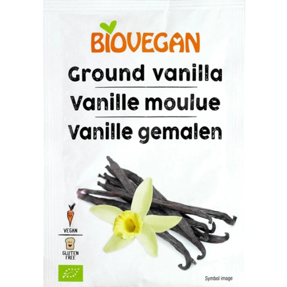 BioVegan Vanille Gemalen Biologisch 5g Best