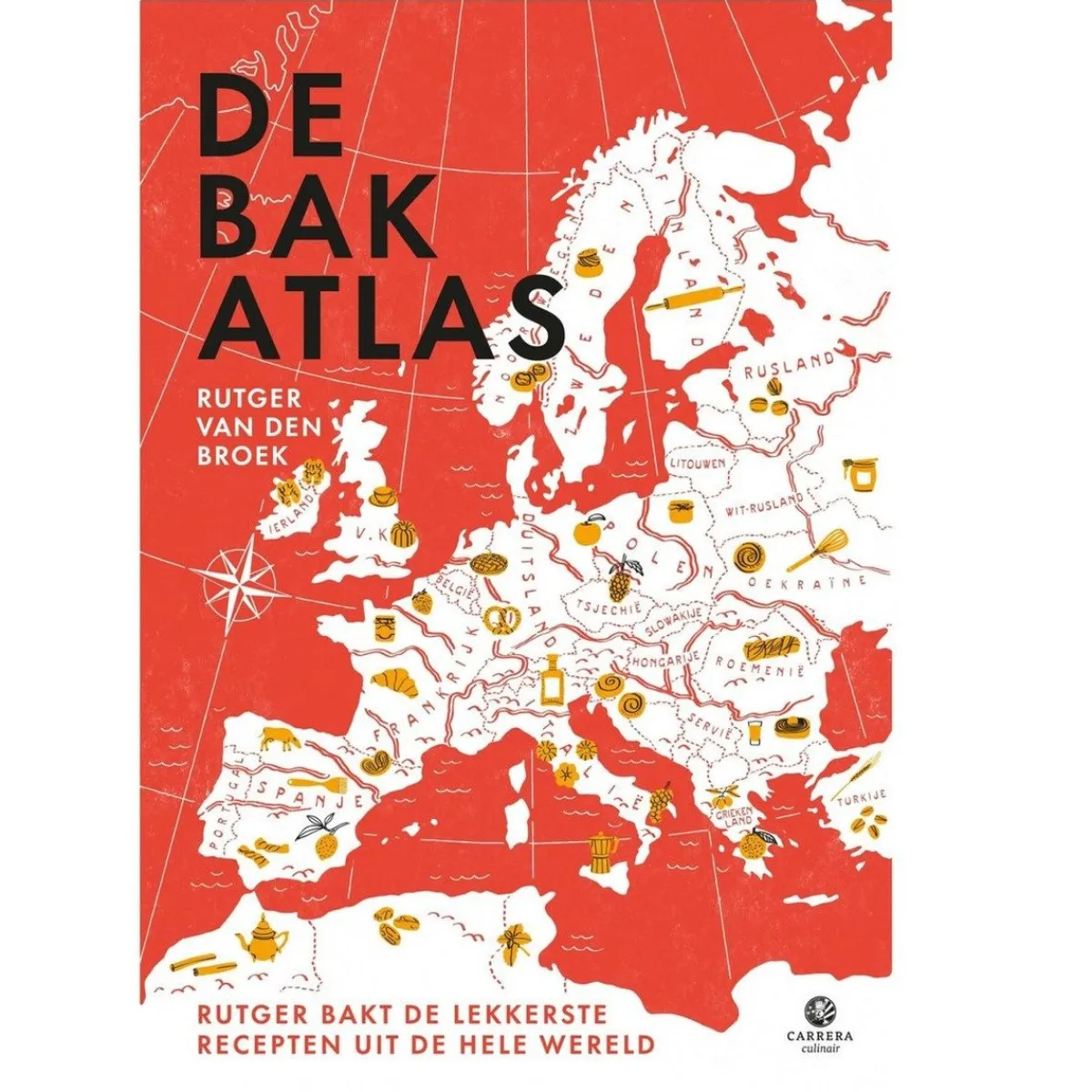 Boek: De Bakatlas** Outlet