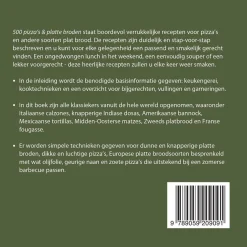 Boek: 500 Pizza's & Platte Broden Clearance