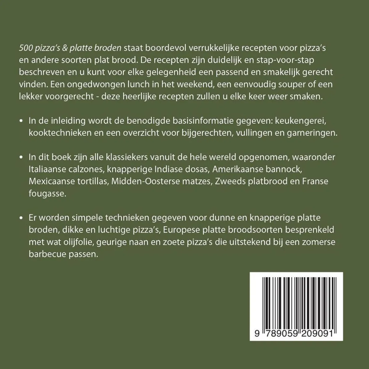 Boek: 500 Pizza's & Platte Broden Clearance