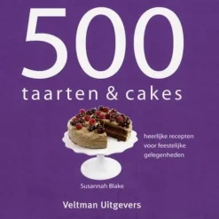 Boek: 500 Taarten & Cakes Discount