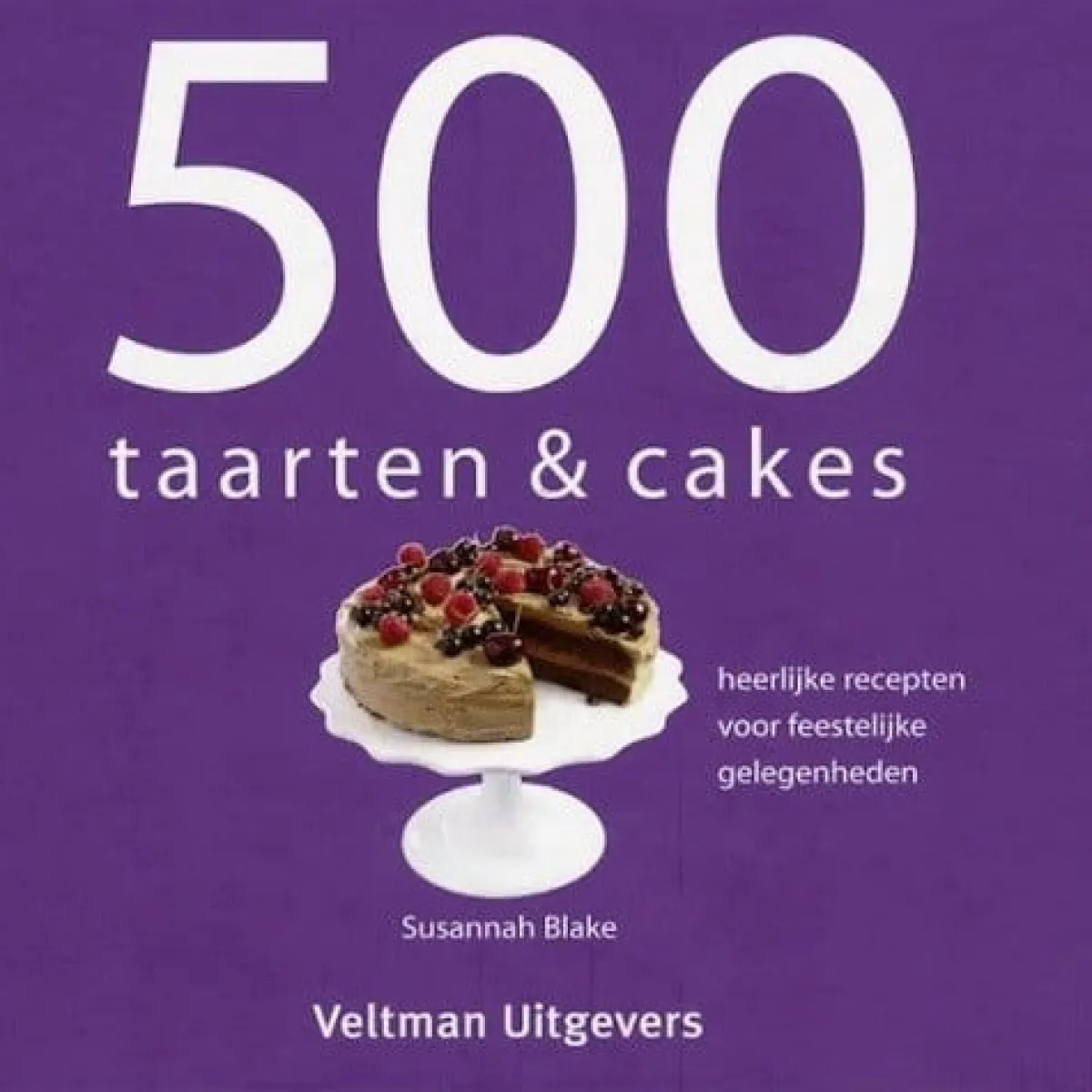 Boek: 500 Taarten & Cakes Discount