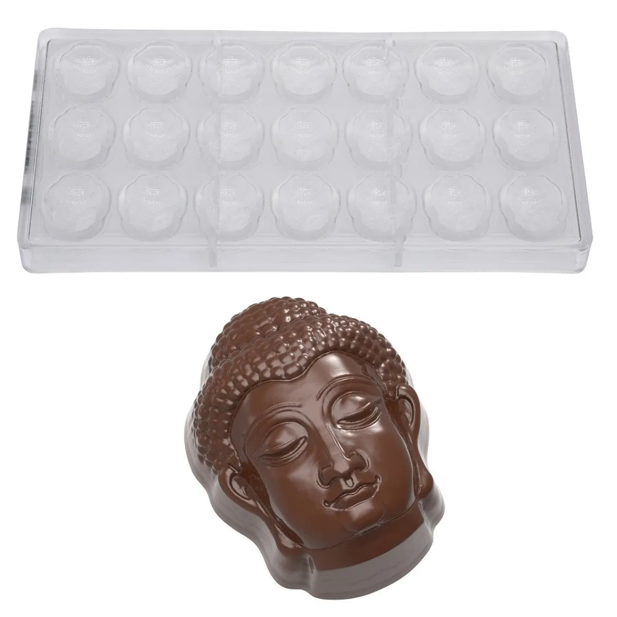 Chocolate World Bonbonvorm Buddha (21) 27x35x19mm Online