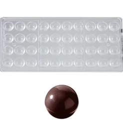 Chocolate World Bonbonvorm Bol (40x) Ø20 mm** Clearance