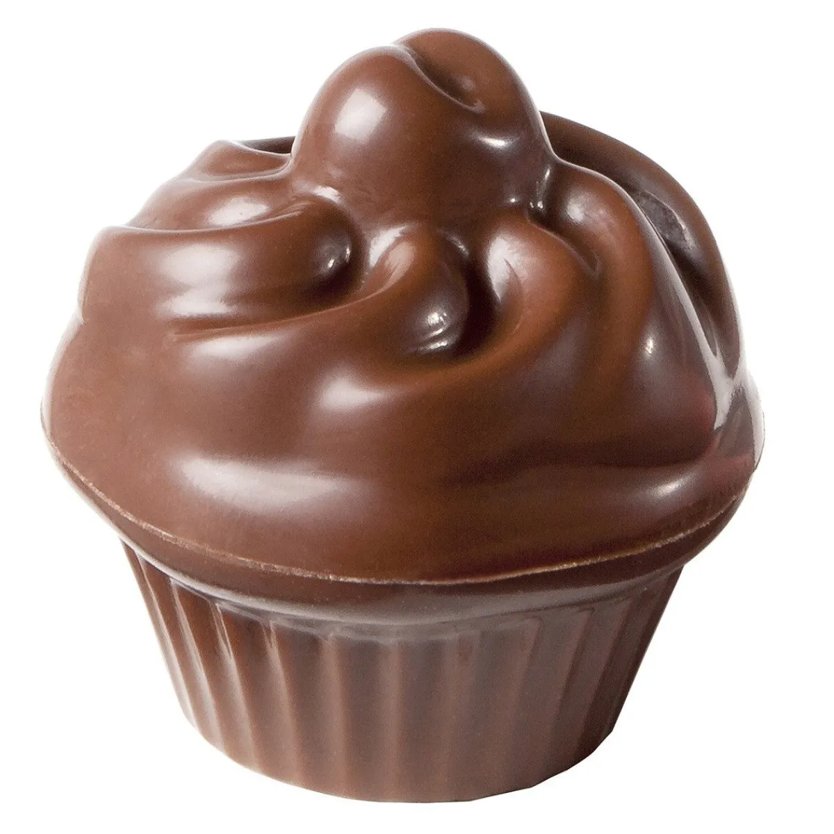 Chocolate World Bonbonvorm Cupcake (9) 32x18mm Hot