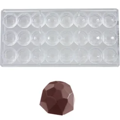 Chocolate World Bonbonvorm Diamantje (24x) 28,5x18 mm Clearance