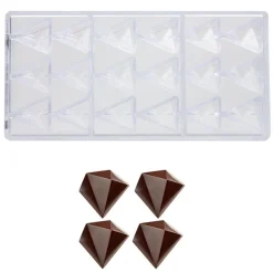 Chocolate World Bonbonvorm Davide Comaschi (18) 38x32x22,5mm Hot