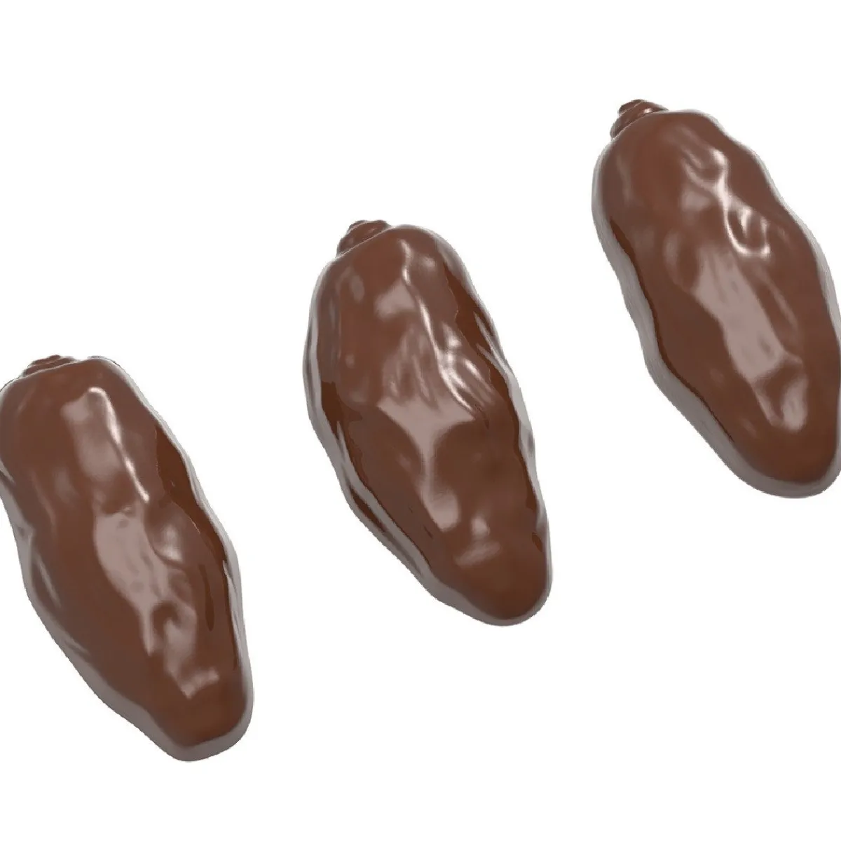 Chocolate World Bonbonvorm Dadel (20x) 39x19x10mm**