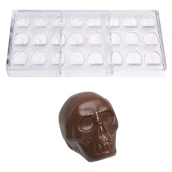 Chocolate World Bonbonvorm Doodskop (24x) 26x19x27mm Discount