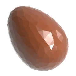 Chocolate World Bonbonvorm Eitje Kristal (35x) 29x21x10mm New