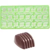 Chocolate World Bonbonvorm GL Boog (24x) 30x27x19mm** Best