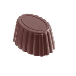 Chocolate World Bonbonvorm GL Cuvette Ovaal (24x) 35x26mm**