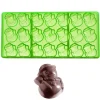 Chocolate World Bonbonvorm GL Sneeuwpop (21x) 38x30x20mm** Outlet