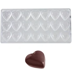 Chocolate World Bonbonvorm Hart (21x) 33x33x11 mm Best