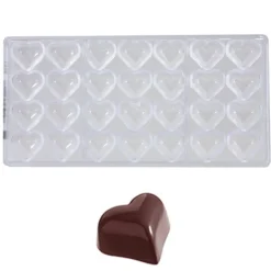 Chocolate World Bonbonvorm Hartje klein (28x) 31x27x17 mm Sale